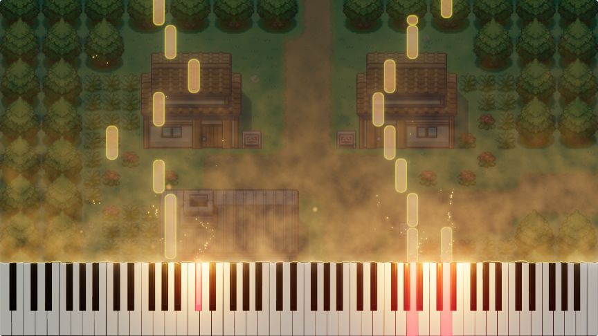 Littleroot Town from Pokémon Ruby and Sapphire